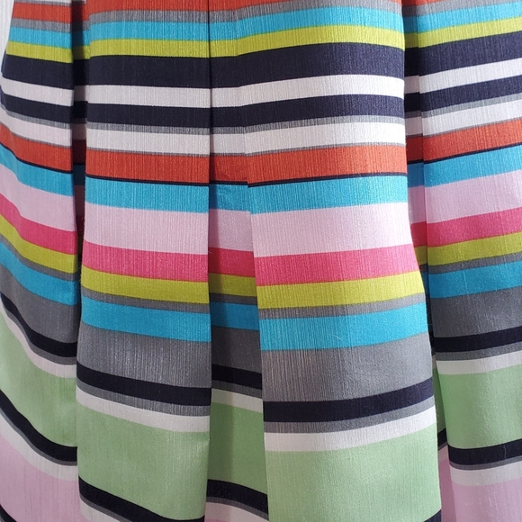 Stunning Taylor Striped Halter Dress - Picture 4 of 5